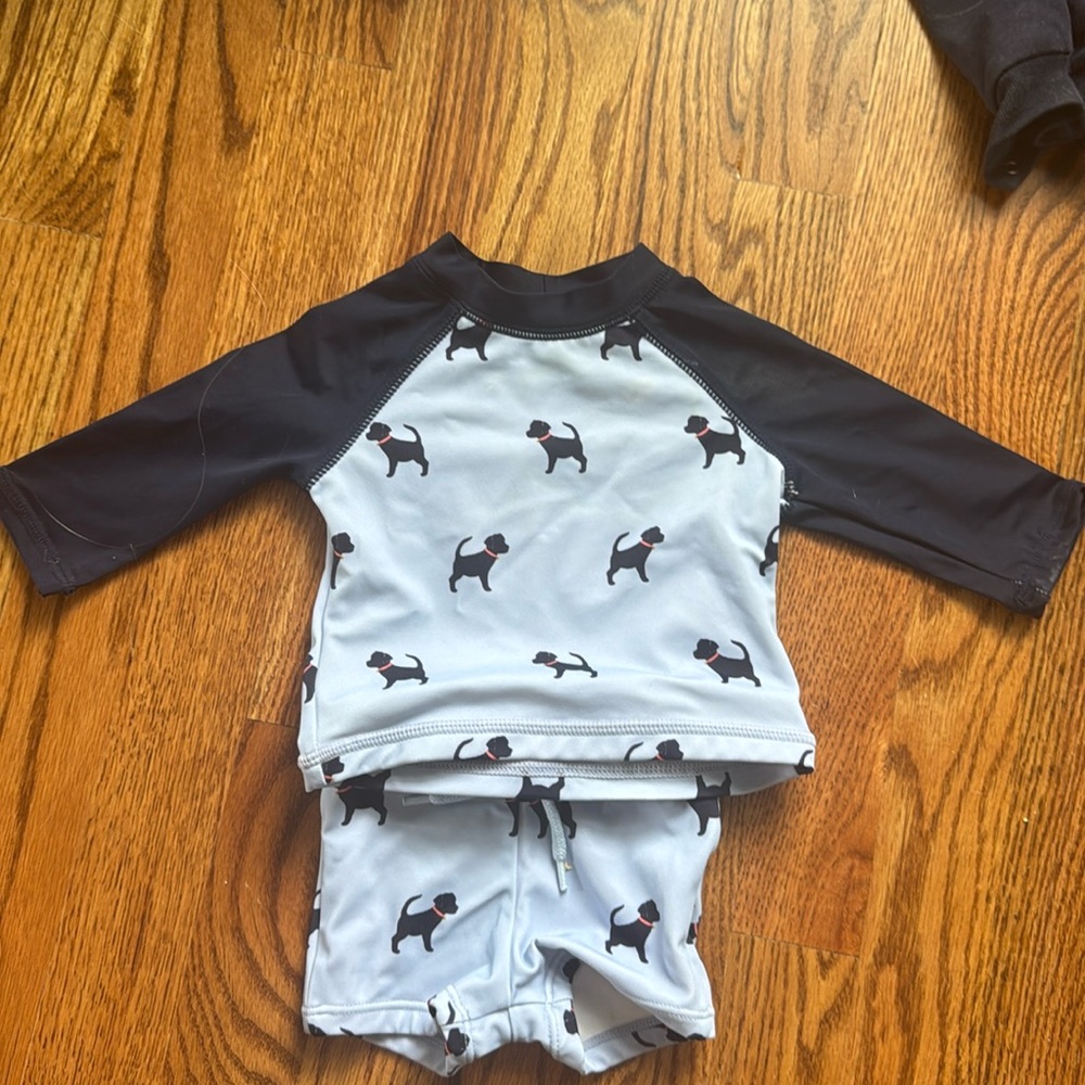 Janie and Jack swimsuit set